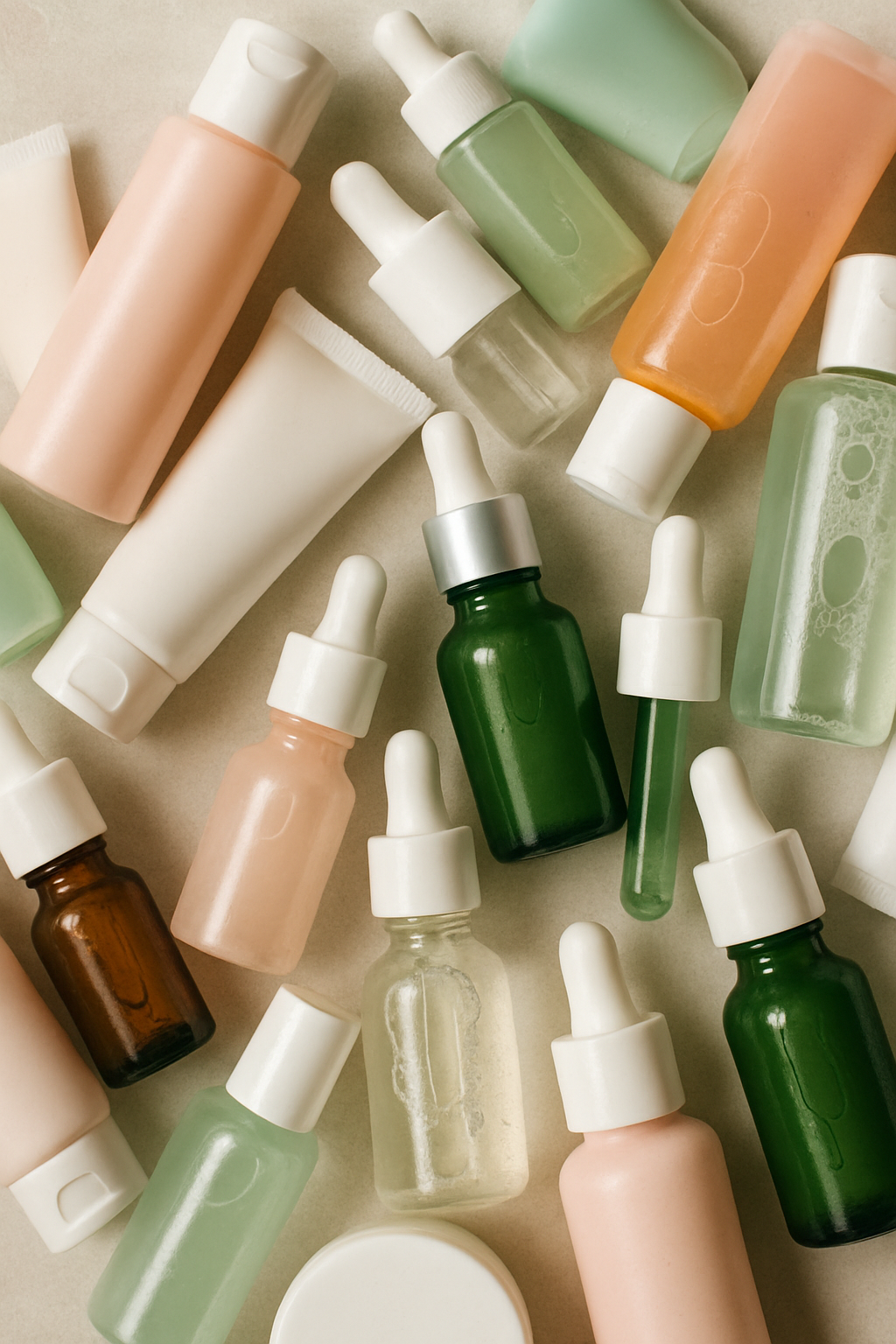 20250808_1525_Messy Skincare Bottles_simple_compose_01k24923xkepks11jvh9d1jf8f